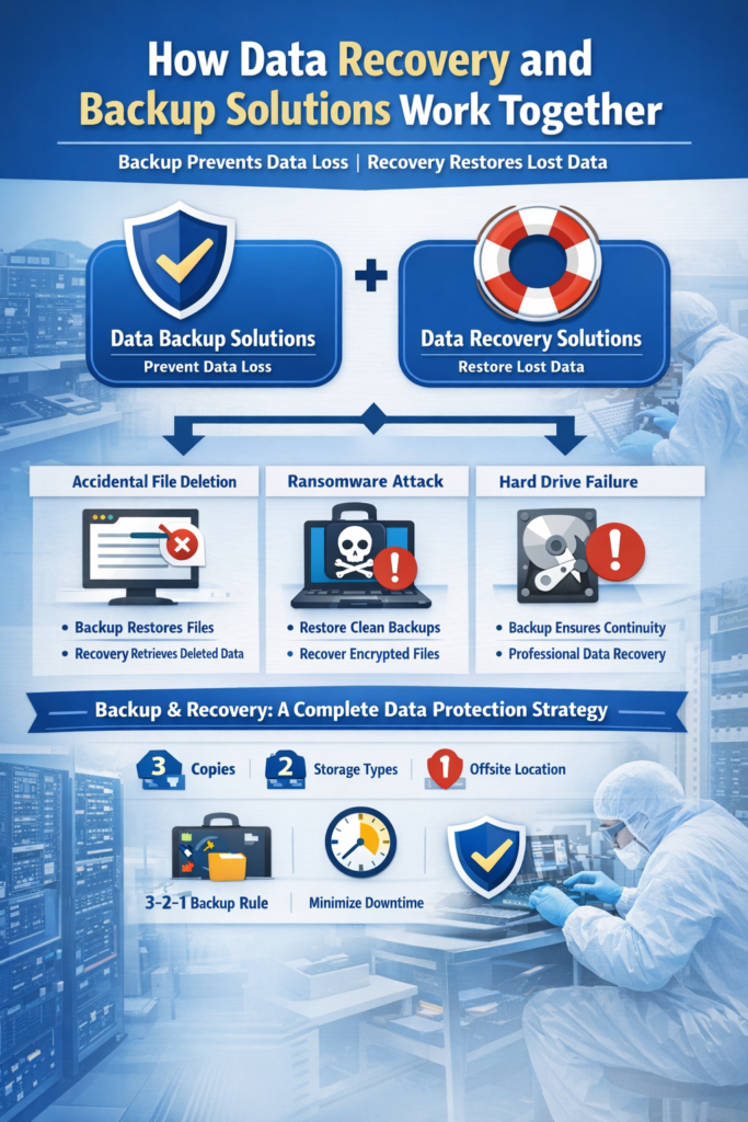 data recovery and backup solutions