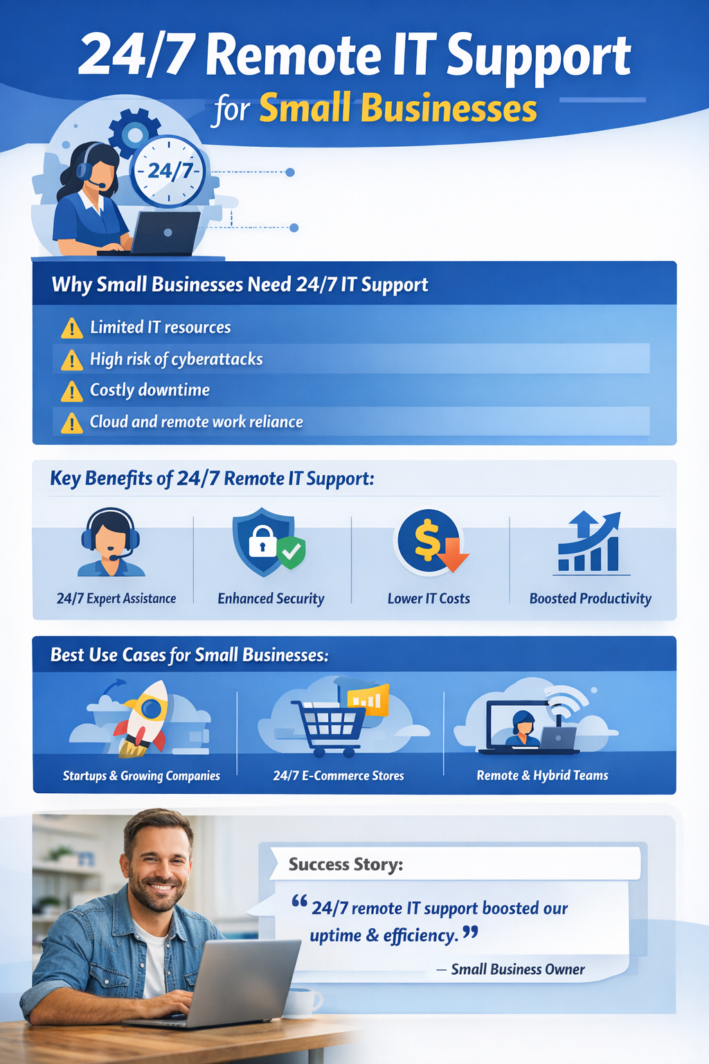 24/7 remote IT support