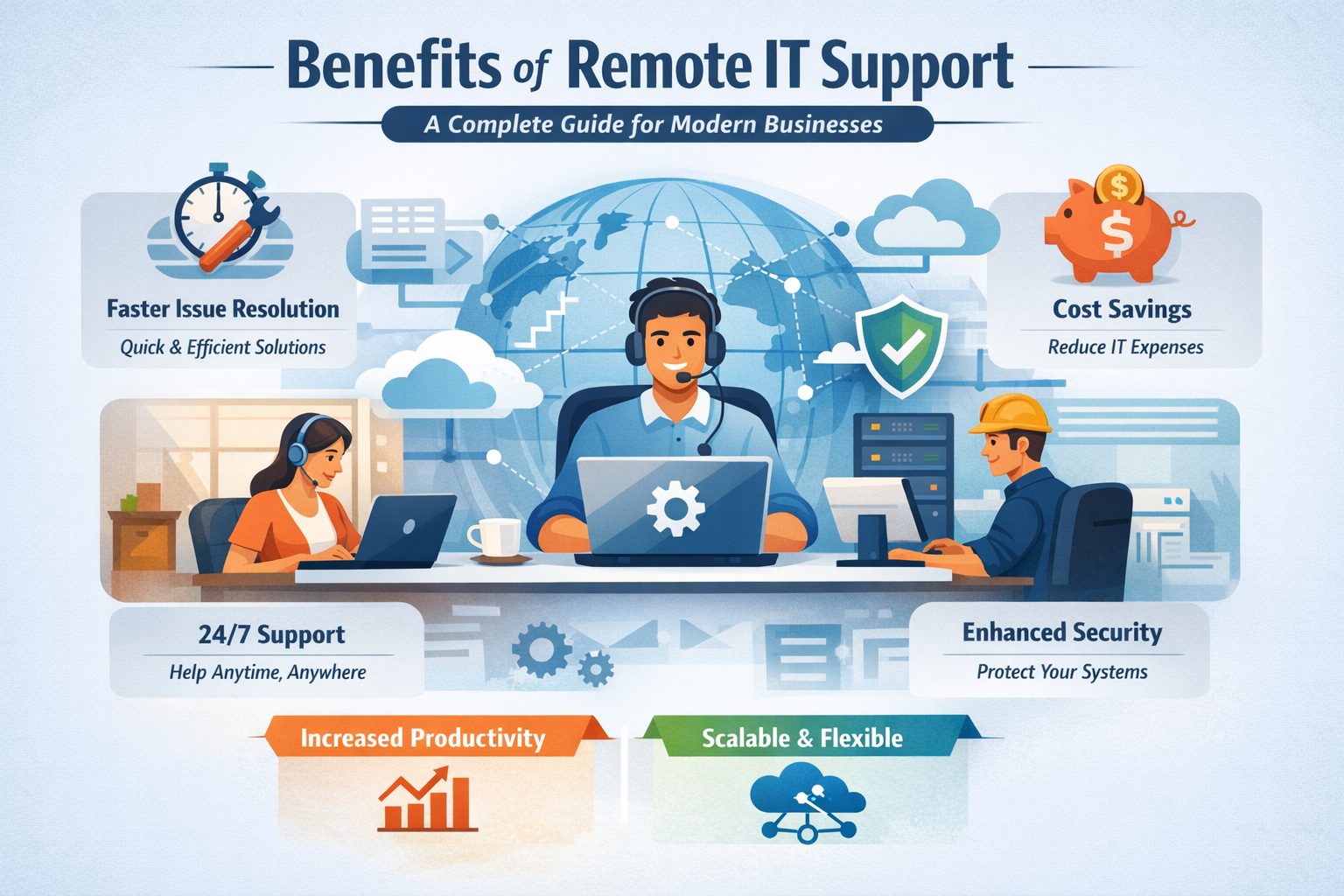 Benefits of Remote IT Support