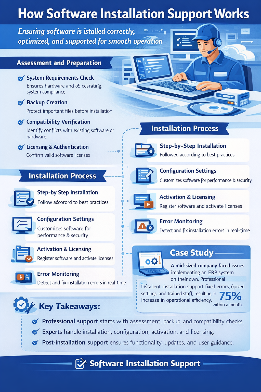 software installation support