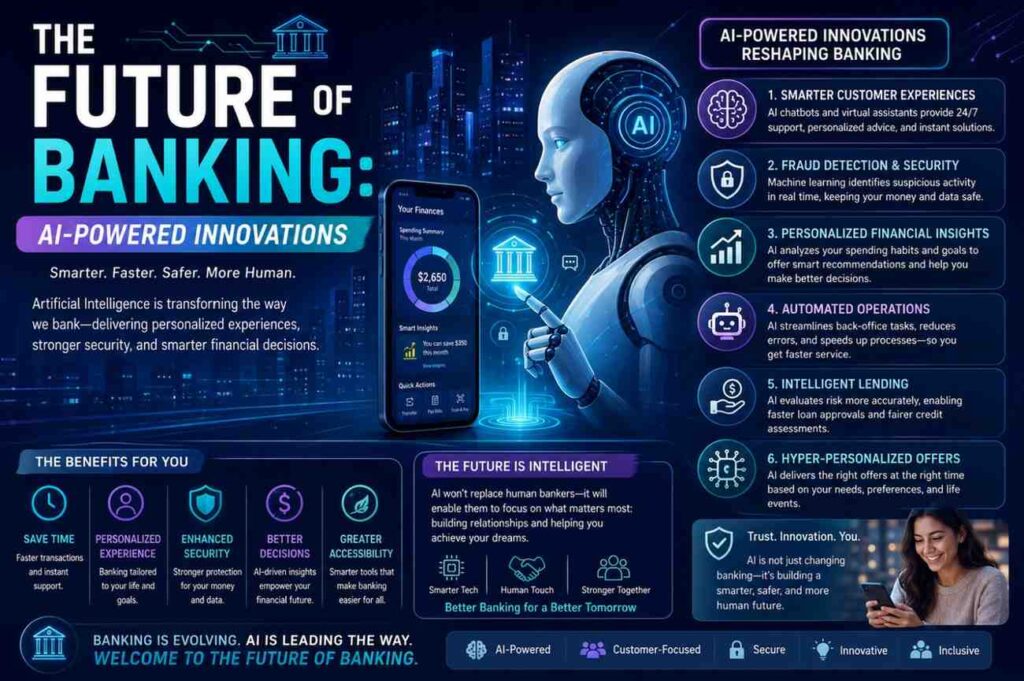 Future of banking with artificial intelligence and automation